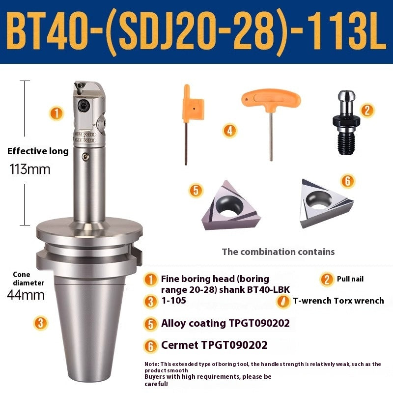 1071-SDJ Fine Boring Tools Fine Boring Heads Adjustable BT40 Fine Boring Tools Set Machining Center Small Bore Fine Boring Tools Shandong Denso Pricision Tools Co.,Ltd.
